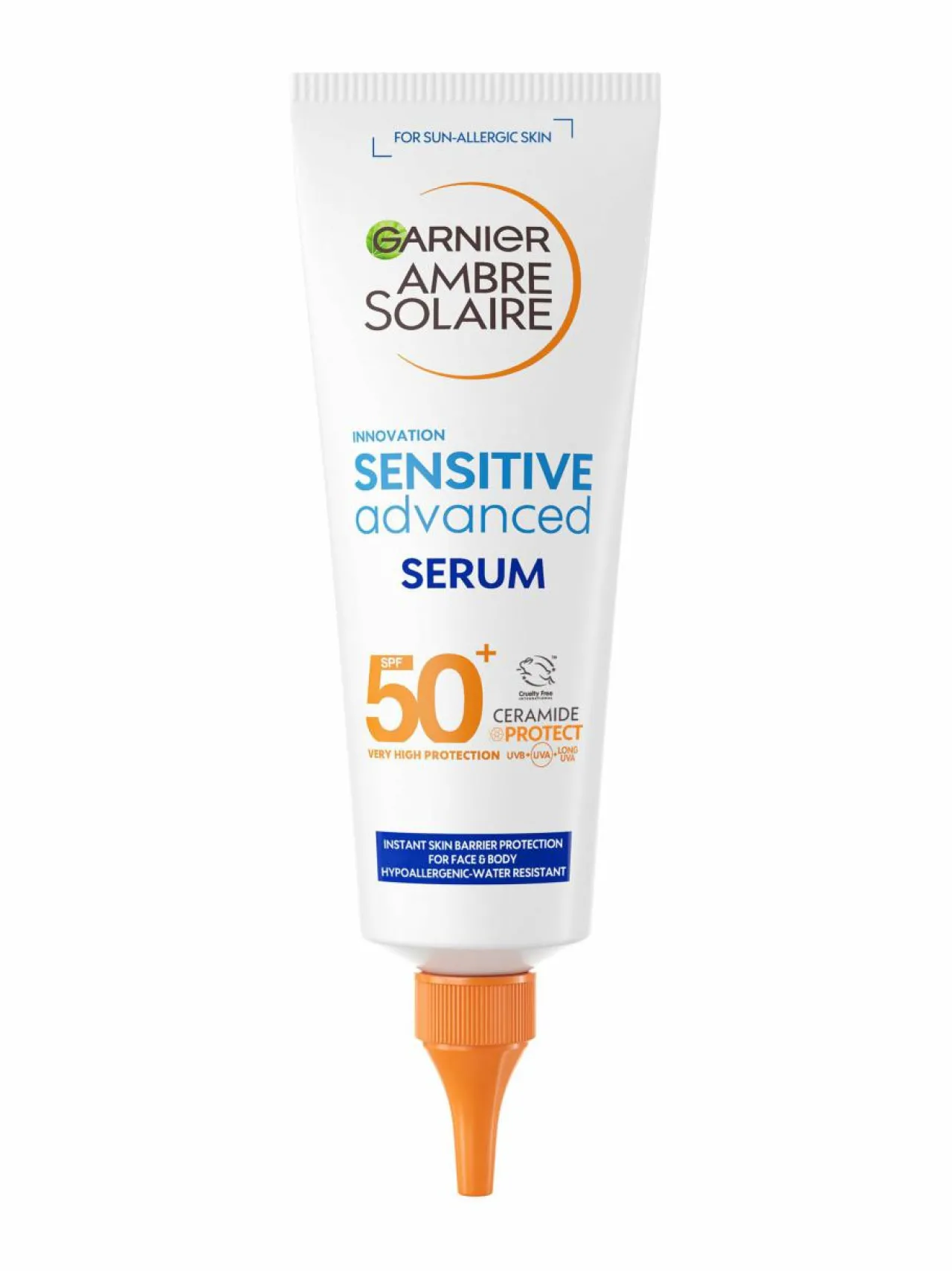 Aurinkotuotteet<Garnier Sensitive Advanced Body Serum SPF 50 -aurinkosuojaseerumi