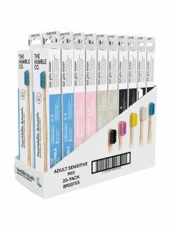 Hammasharjat<Humble Brush sensitive bamboo -hammasharja ASSORTMENT