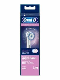 Hampaidenhoito<Oral-B Sensitive Clean -vaihtoharjat 3-pack WHITE