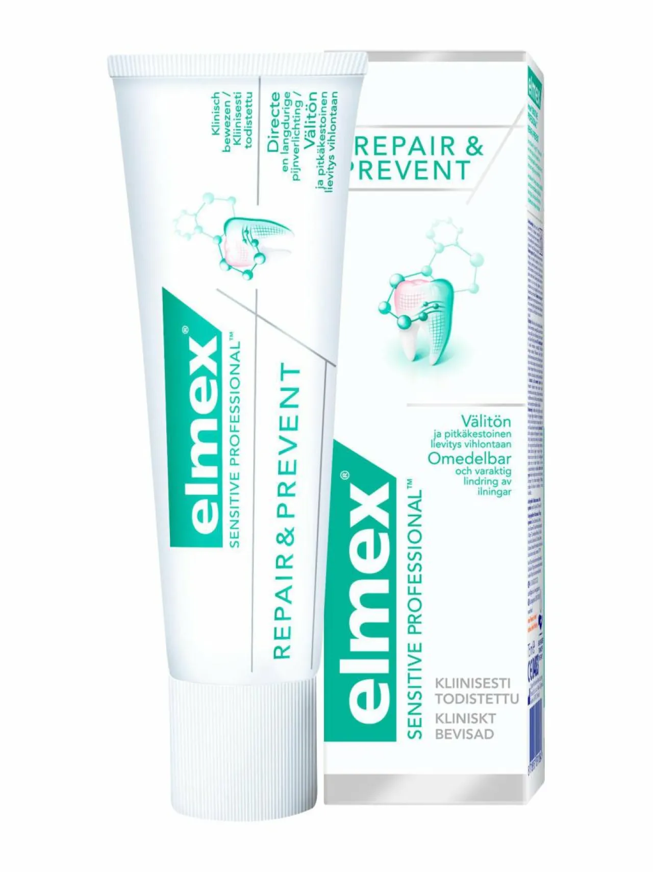 Elmex Sensitive Repair & Prevent -hammastahna 75 ml^ Hammastahnat