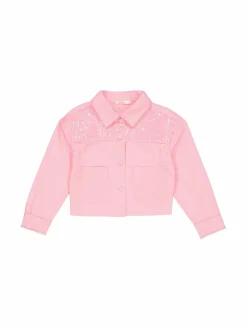 Billieblush Sequins Denim -farkkutakki^ Ulkoiluvaatteet|Ulkoiluvaatteet