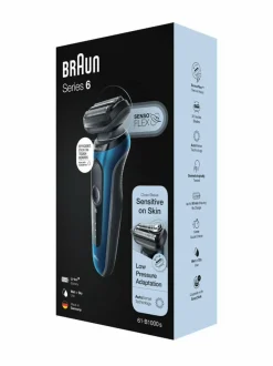 Braun Series 6 61-B1000s Wet & Dry -parranajokone^ Ihokarvanpoisto
