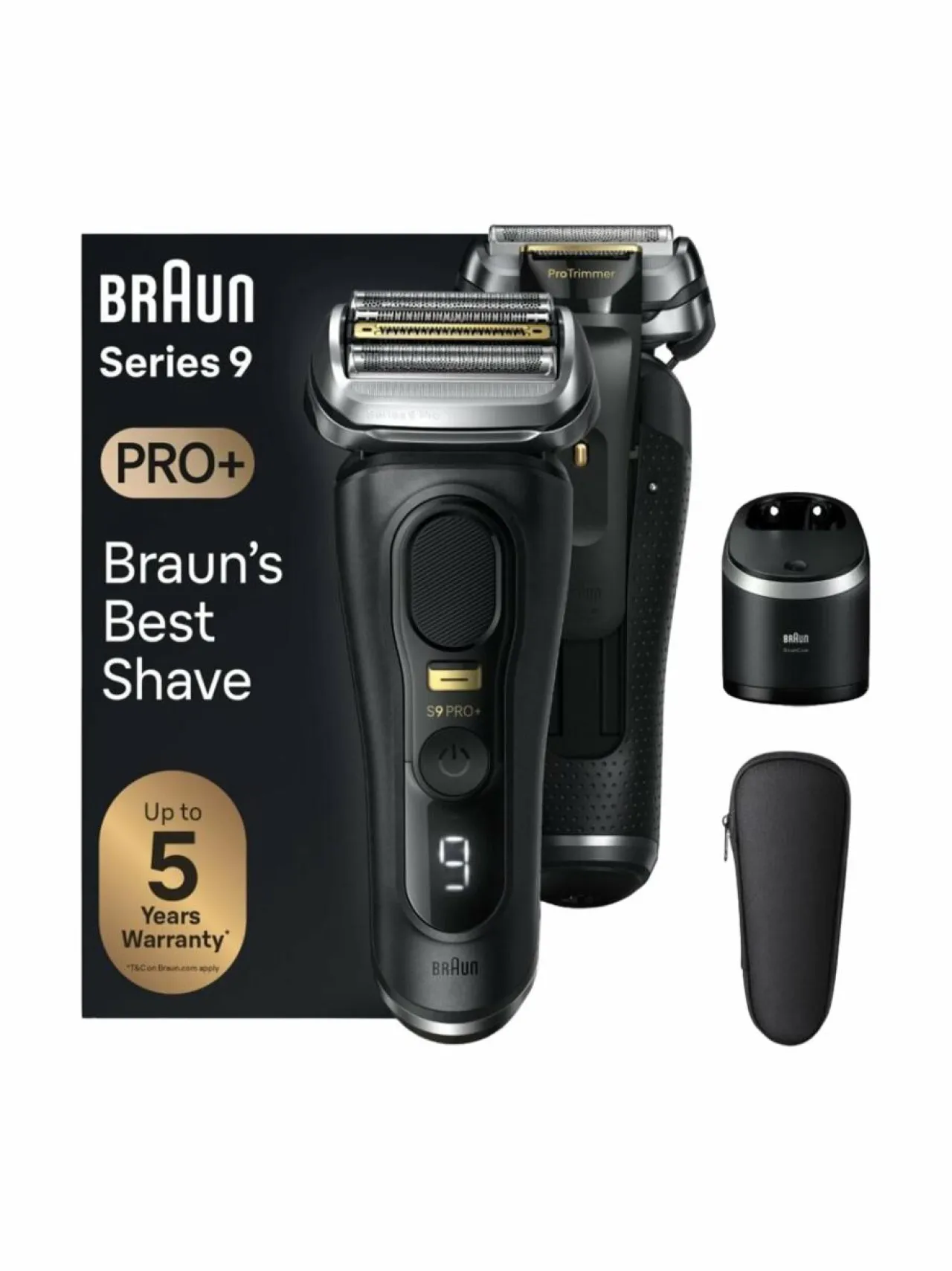 Braun Series-9 PRO+ -parranajokone^ Ihokarvanpoisto