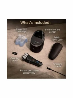 Braun Series-9 PRO+ -parranajokone^ Ihokarvanpoisto