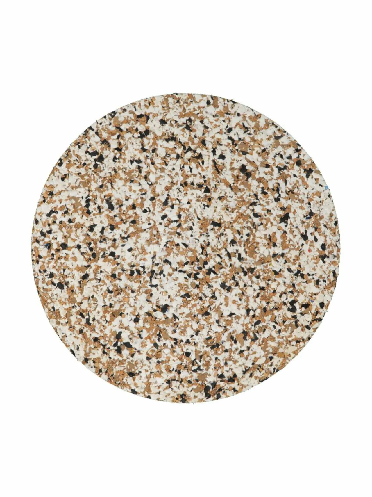 Tarjoiluastiat<Casa Stockmann Serra-pannunalunen BLACK/WHITE / NATURAL CORK
