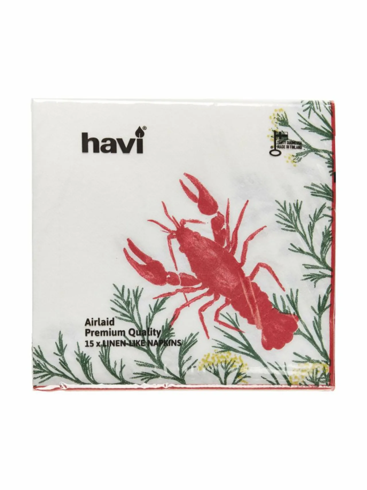 Havi Servetti 40 x 40 cm, 15 kpl^ Keittiö- & Kattaustekstiilit