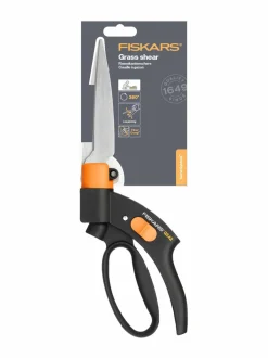 Työkalut<Fiskars Servo-System-ruohosakset GS42 BLACK