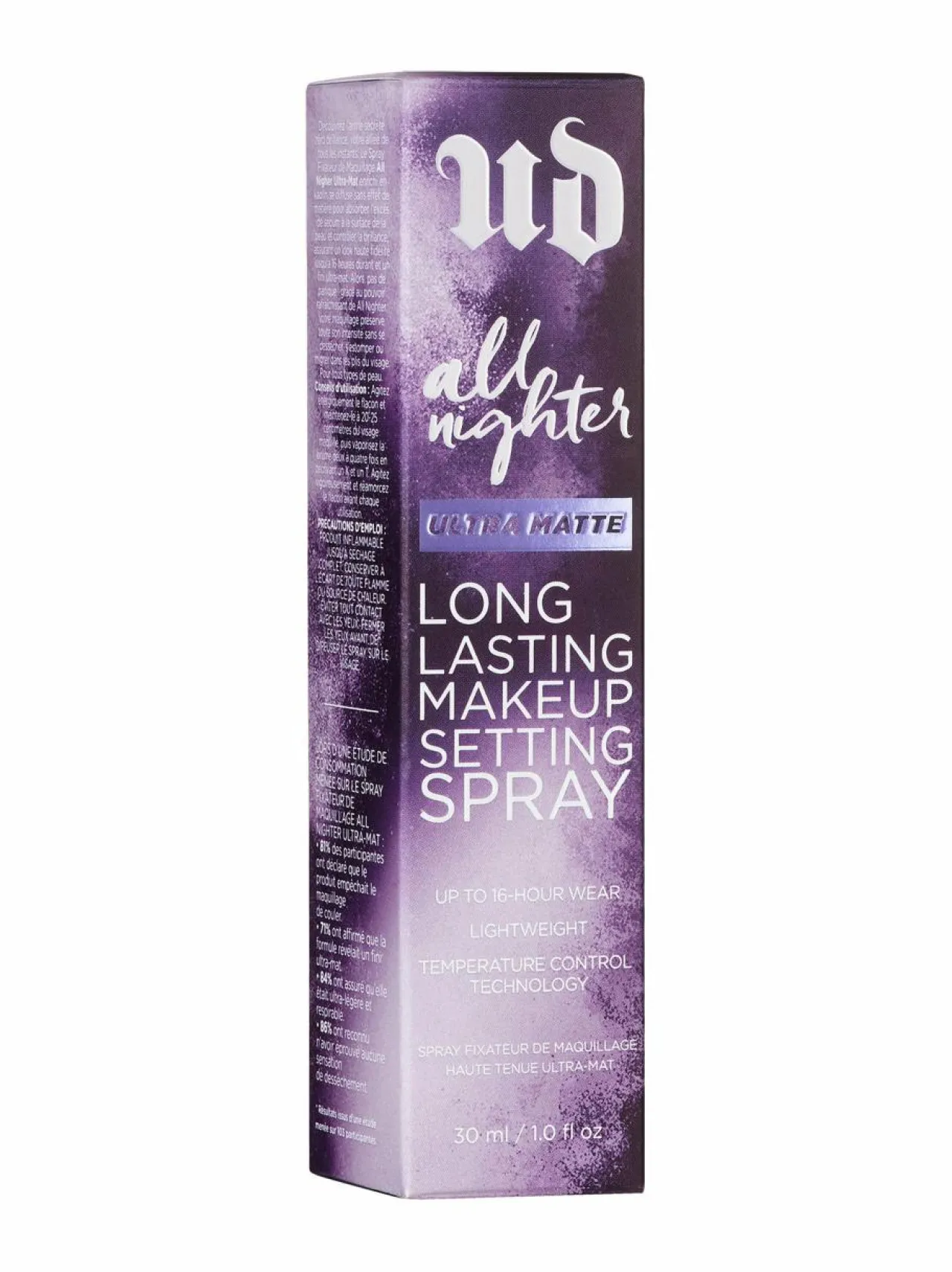 Urban Decay Setting Spray All Nighter Ultra Matte Travel Size -meikinkiinnityssuihke^ Meikkaustarvikkeet