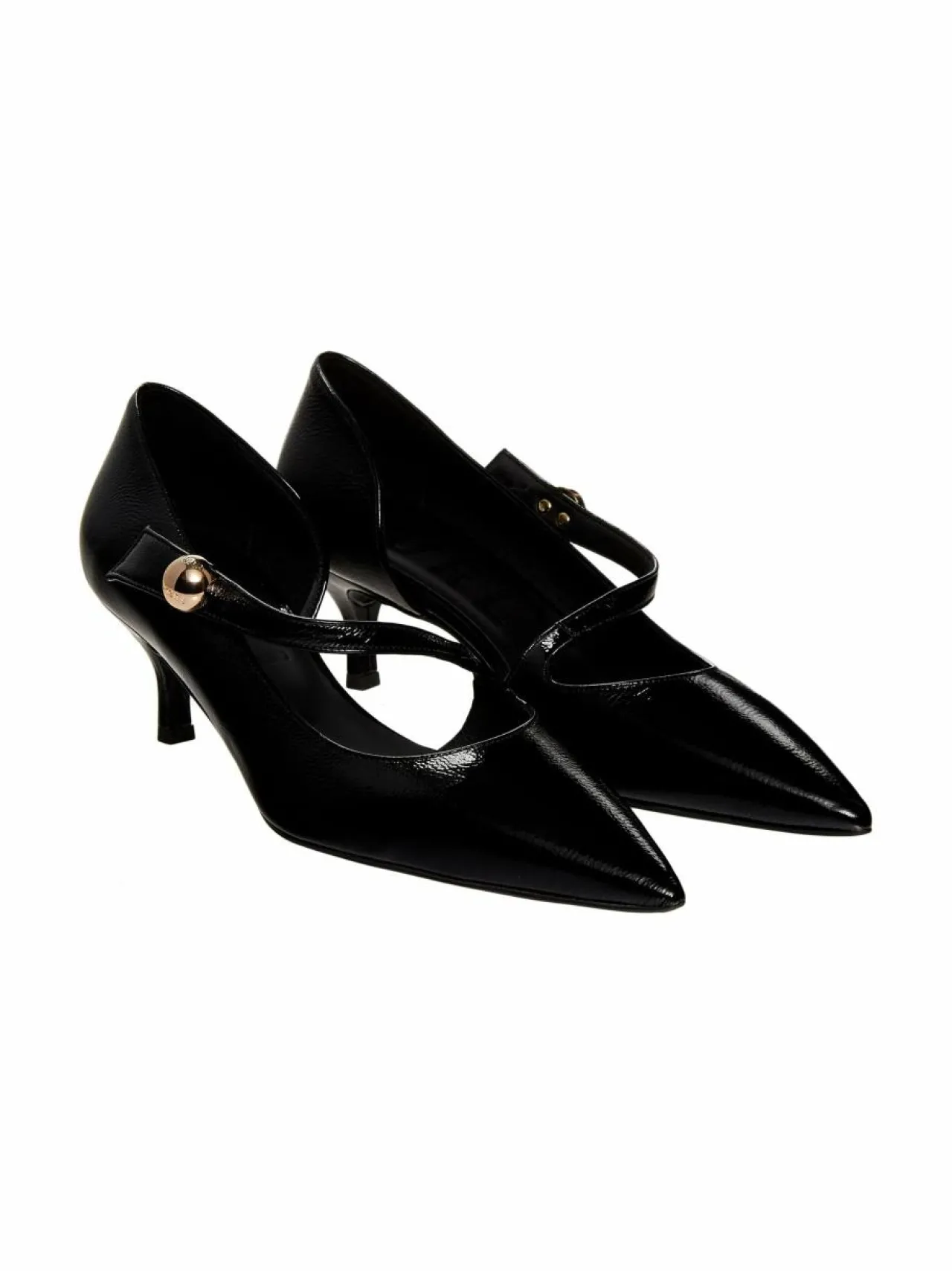 Avokkaat & Korkokengät<Furla Sfera Mary Jane -nahka-avokkaat O6000 NERO