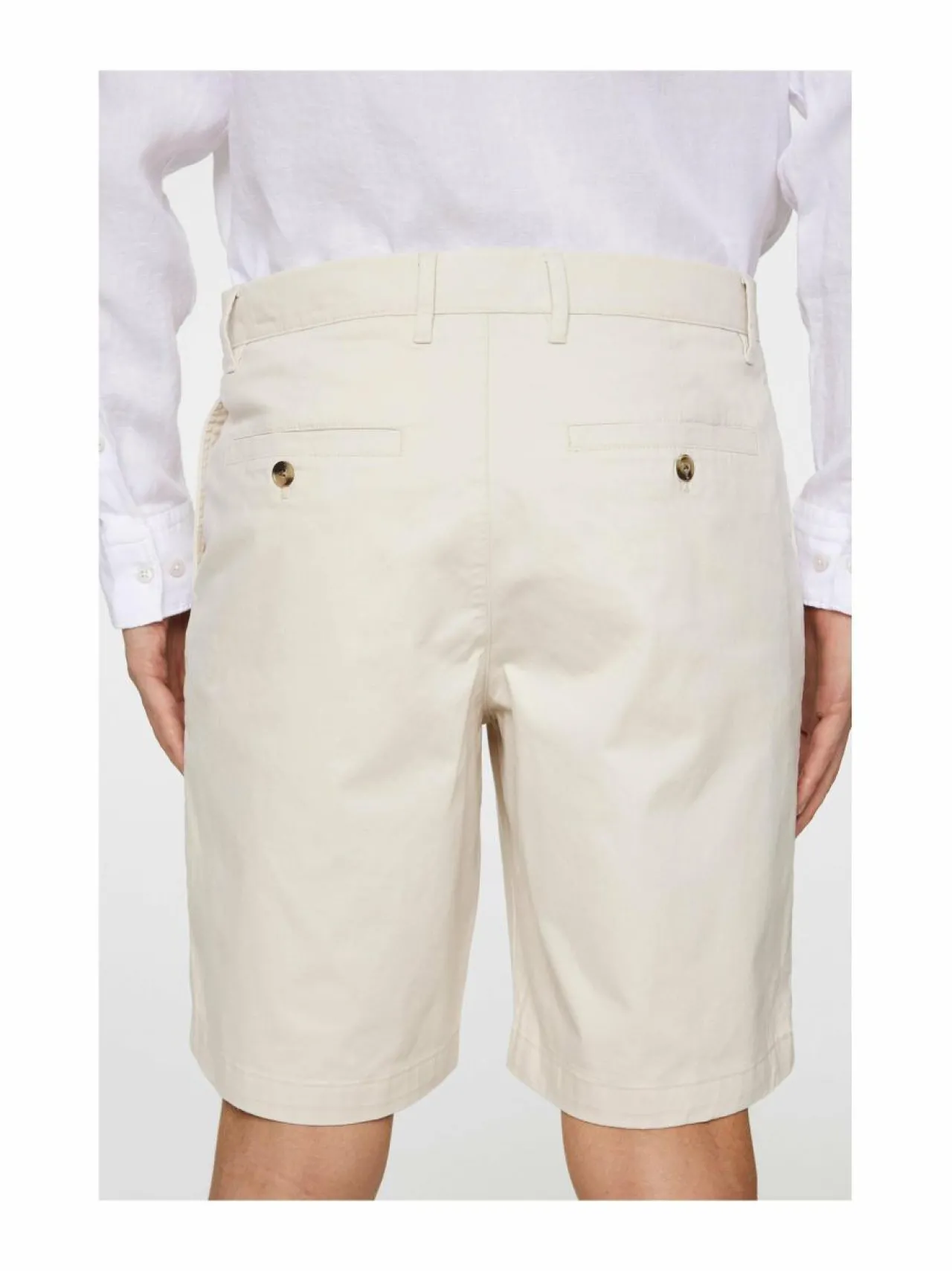 Housut<J.Lindeberg Shane Cloud Satin -shortsit U029 MOONBEAM