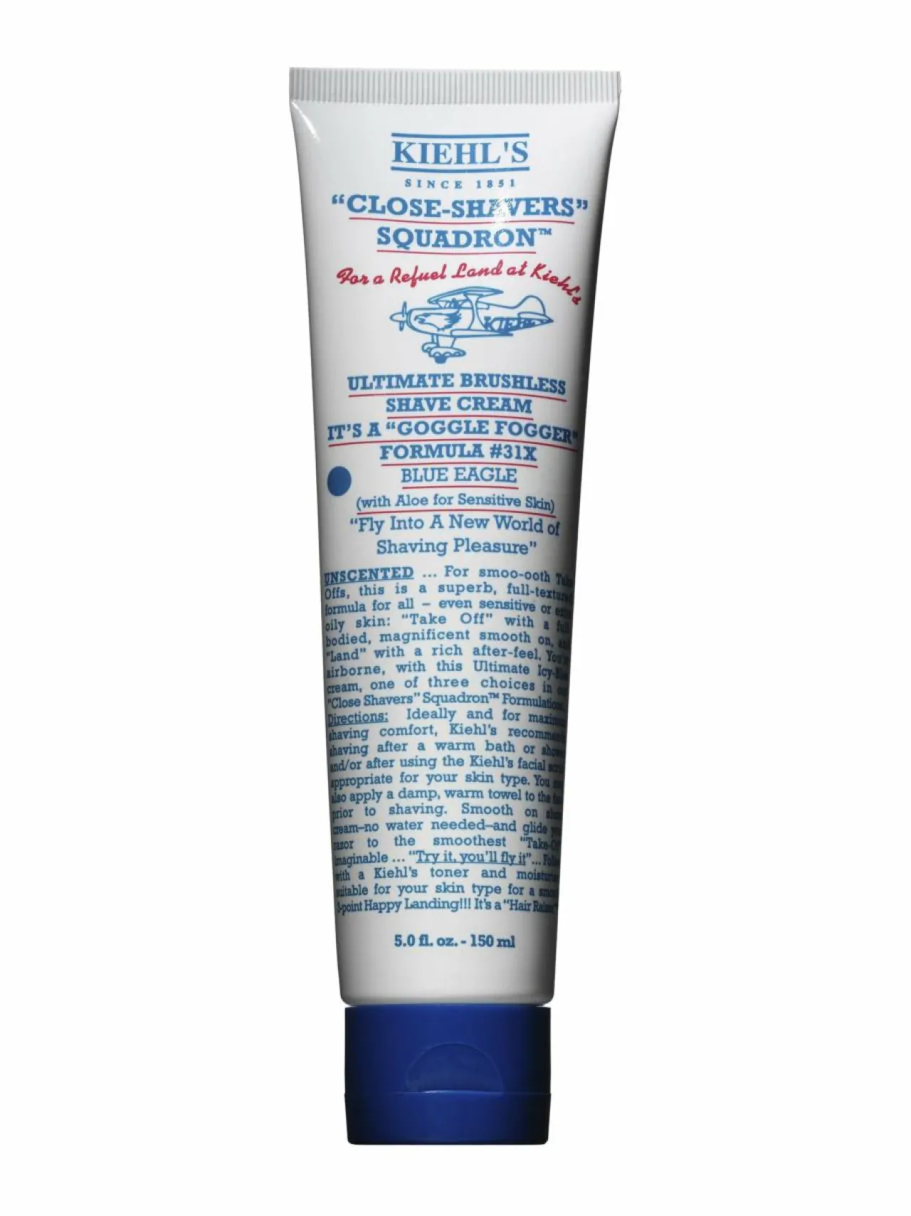 Kasvojenhoito<Kiehl's Shave Cream Blue Eagle -parranajovoide 150 ml