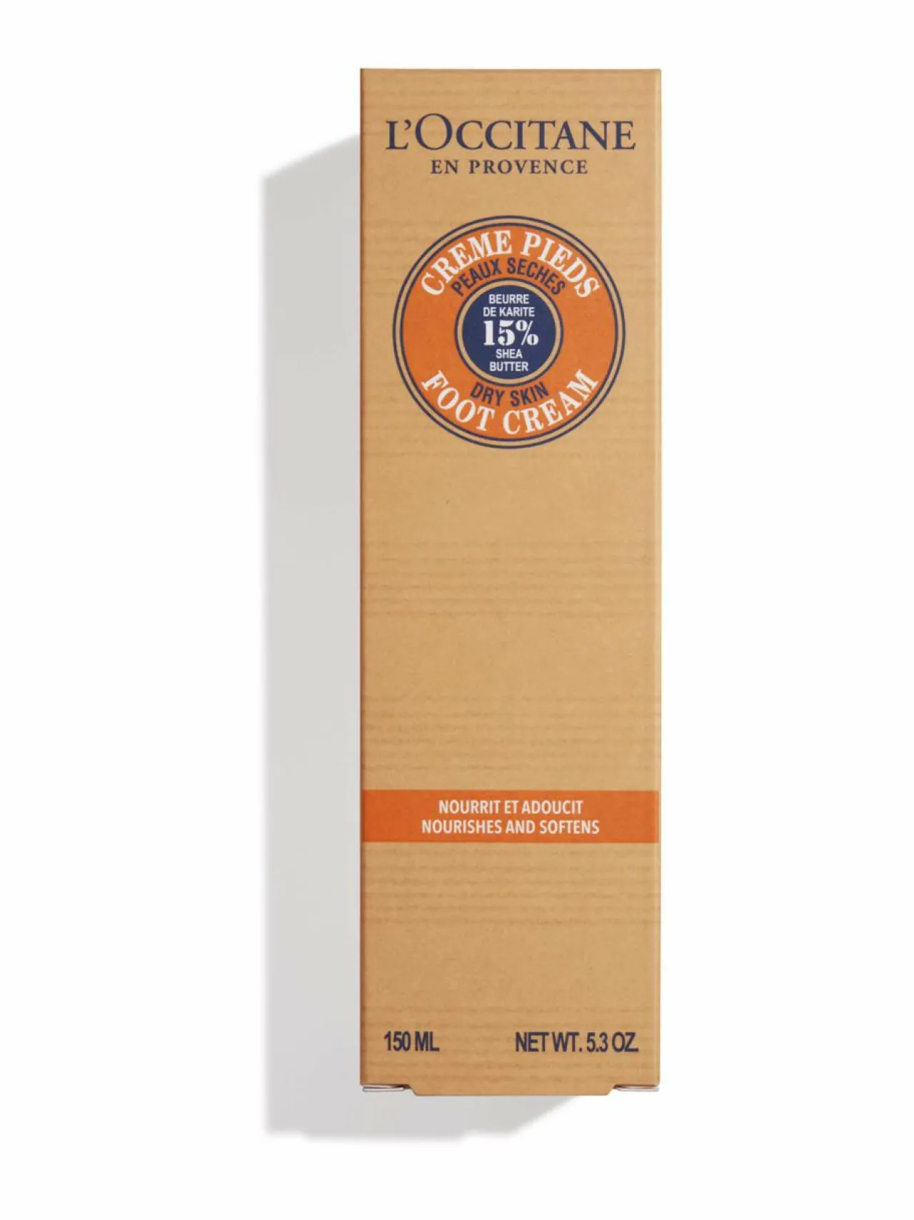 Vartalonhoito<L'Occitane Shea Foot Cream -jalkavoide 150 ml