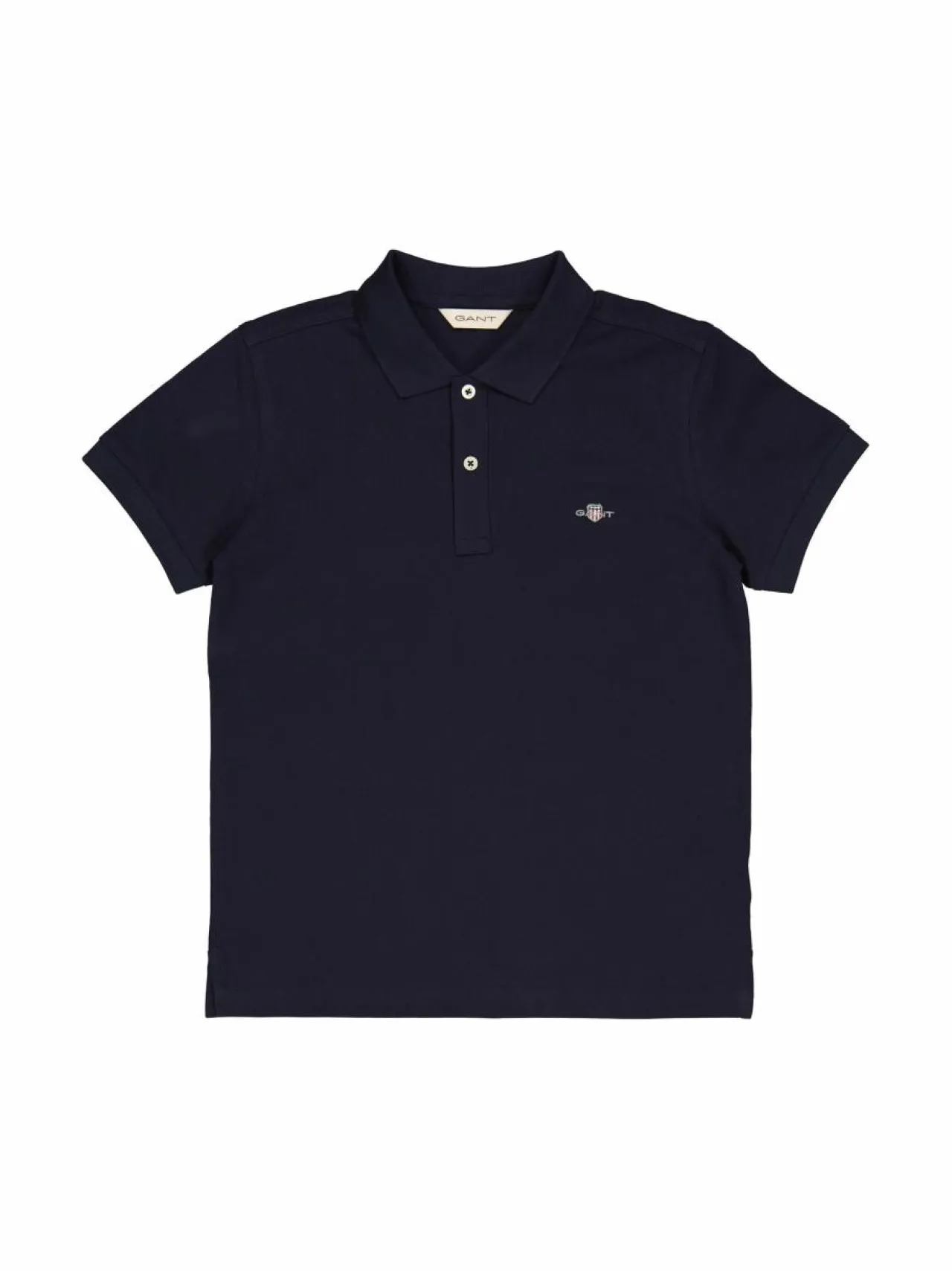 T-Paidat<GANT Shield-pikeepaita 433 EVENING BLUE