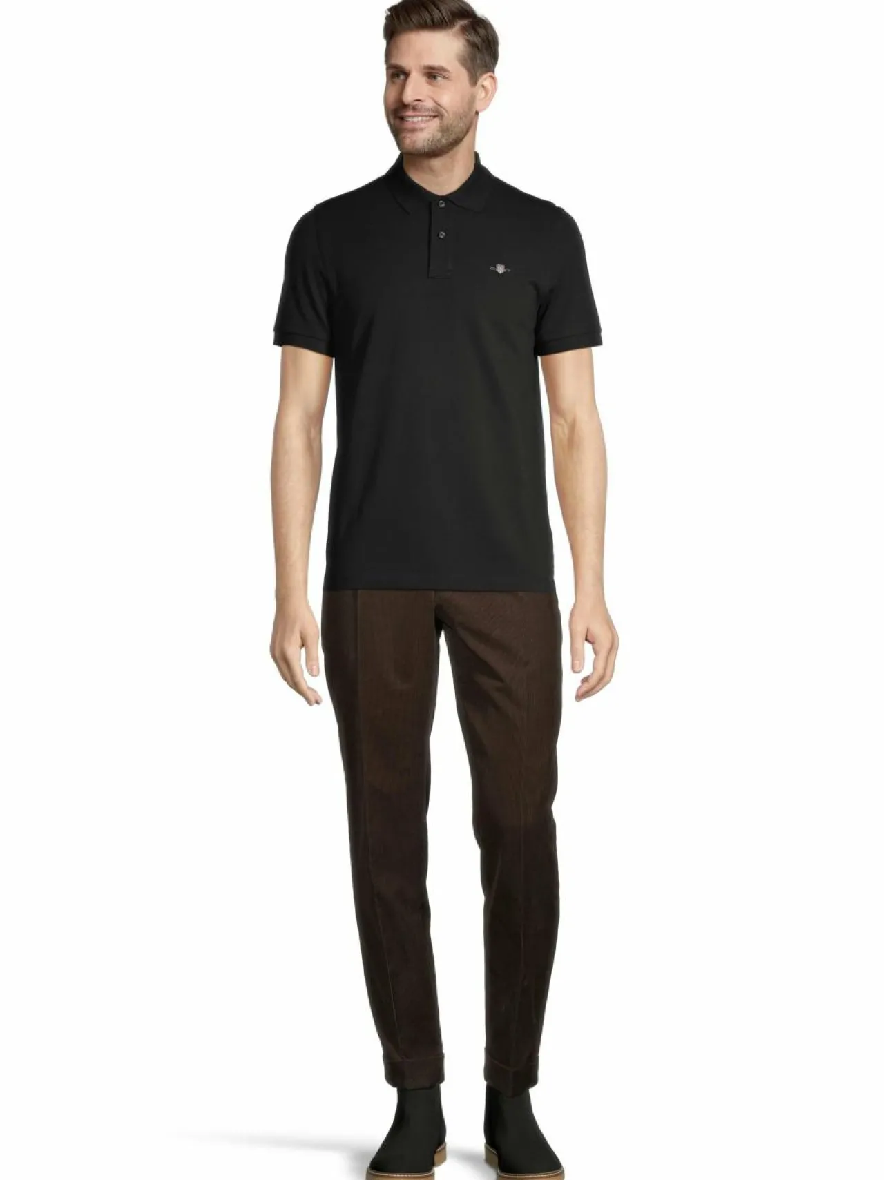 Paidat<GANT Shield-pikeepaita 5 BLACK