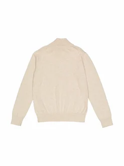 Neuleet<GANT Shield-puuvillaneule 291 LIGHT BEIGE MELANGE