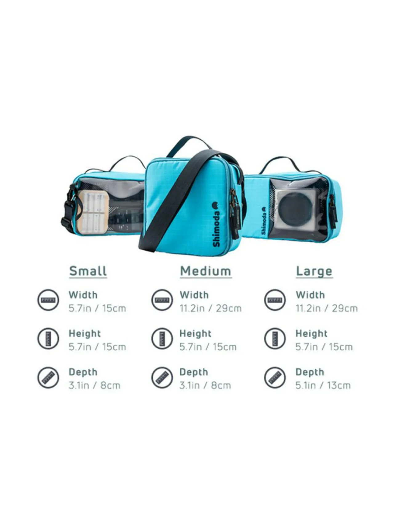 Kamerat<Shimoda Accessory Case Large - iso varustepussi