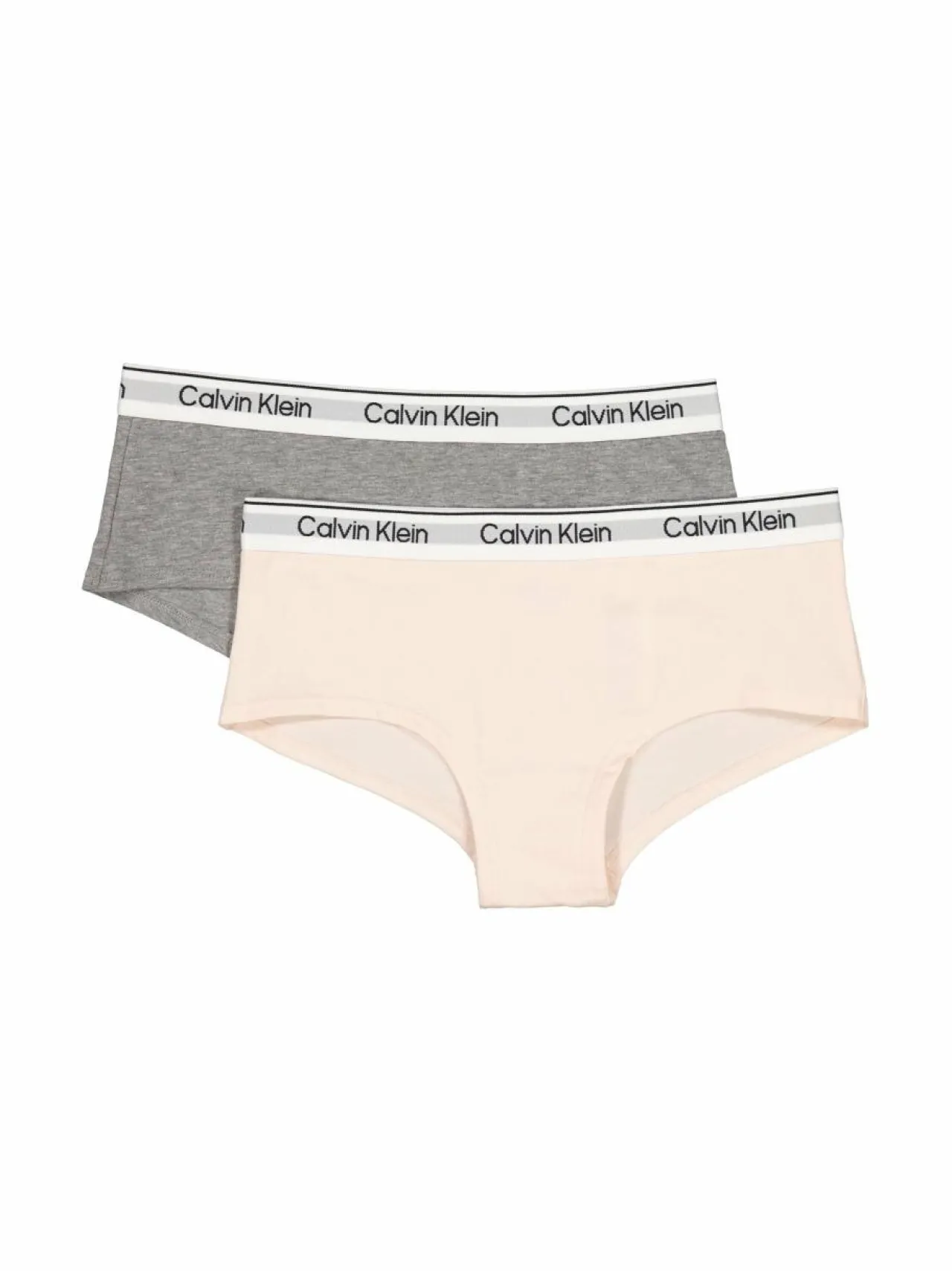 Alusvaatteet<Calvin Klein Kids Shorty-alushousut 2-pack 0VJ SILVERPEONY/GREYHEATHER