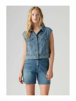 Levi's Shrunken 90's -farkkuliivi^ Bleiserit & Jakut