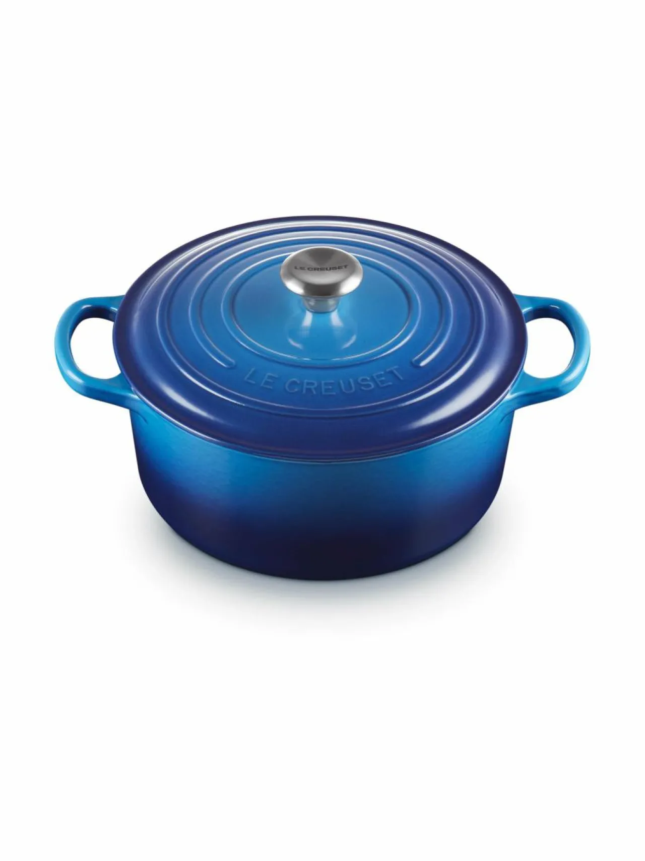 Keitto- & Paistoastiat<Le Creuset Signature-pata, pyöreä 3,3 l AZURE
