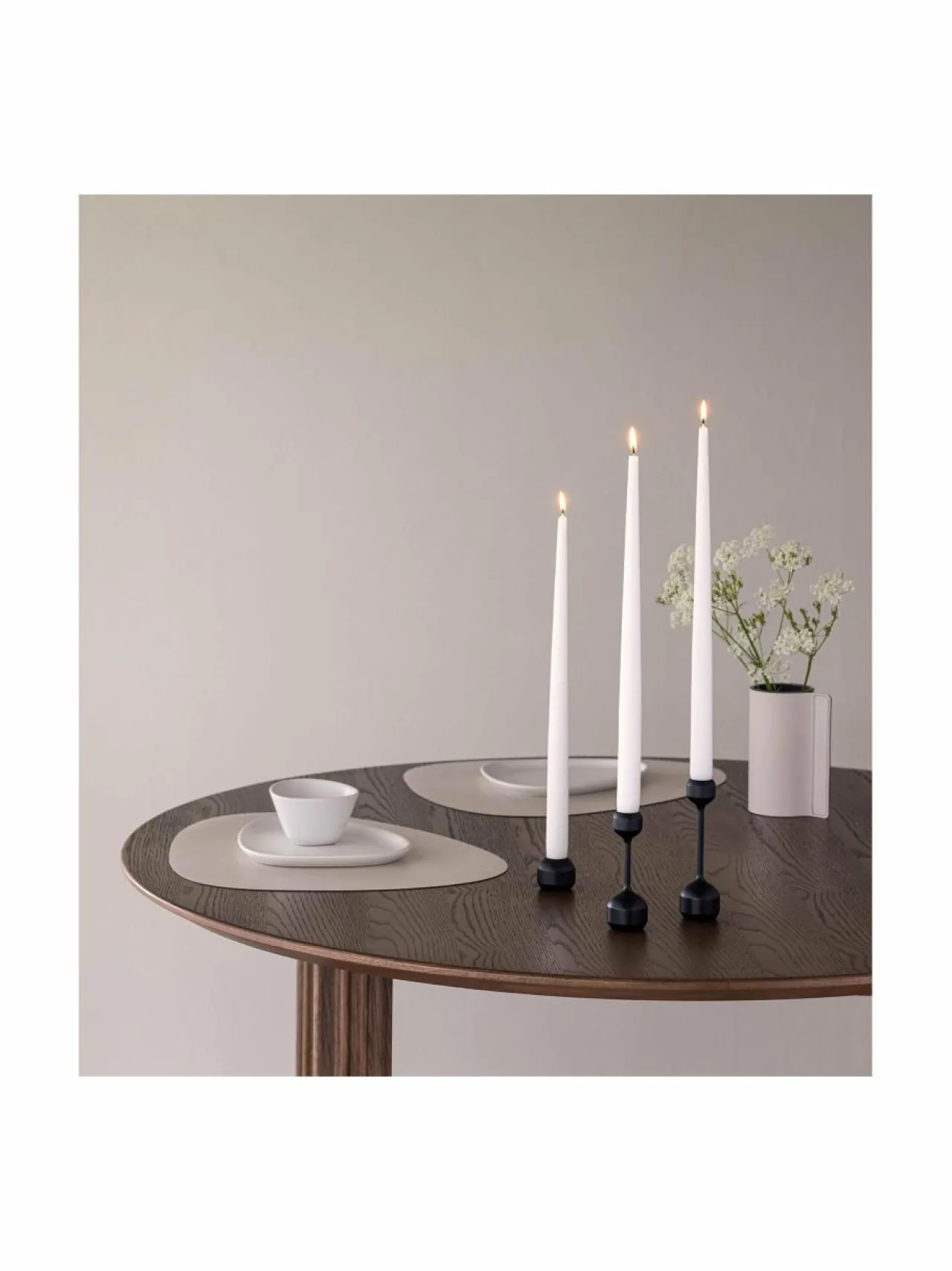 Lind DNA Silhouette 120 -teräksinen kynttilänjalka^ Kynttilät & Lyhdyt