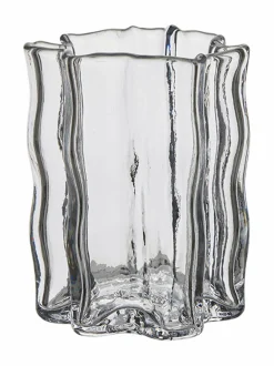 Ruukut & Istutusastiat<Wikholm Form Silke-lasimaljakko 12 x 15 cm CLEAR
