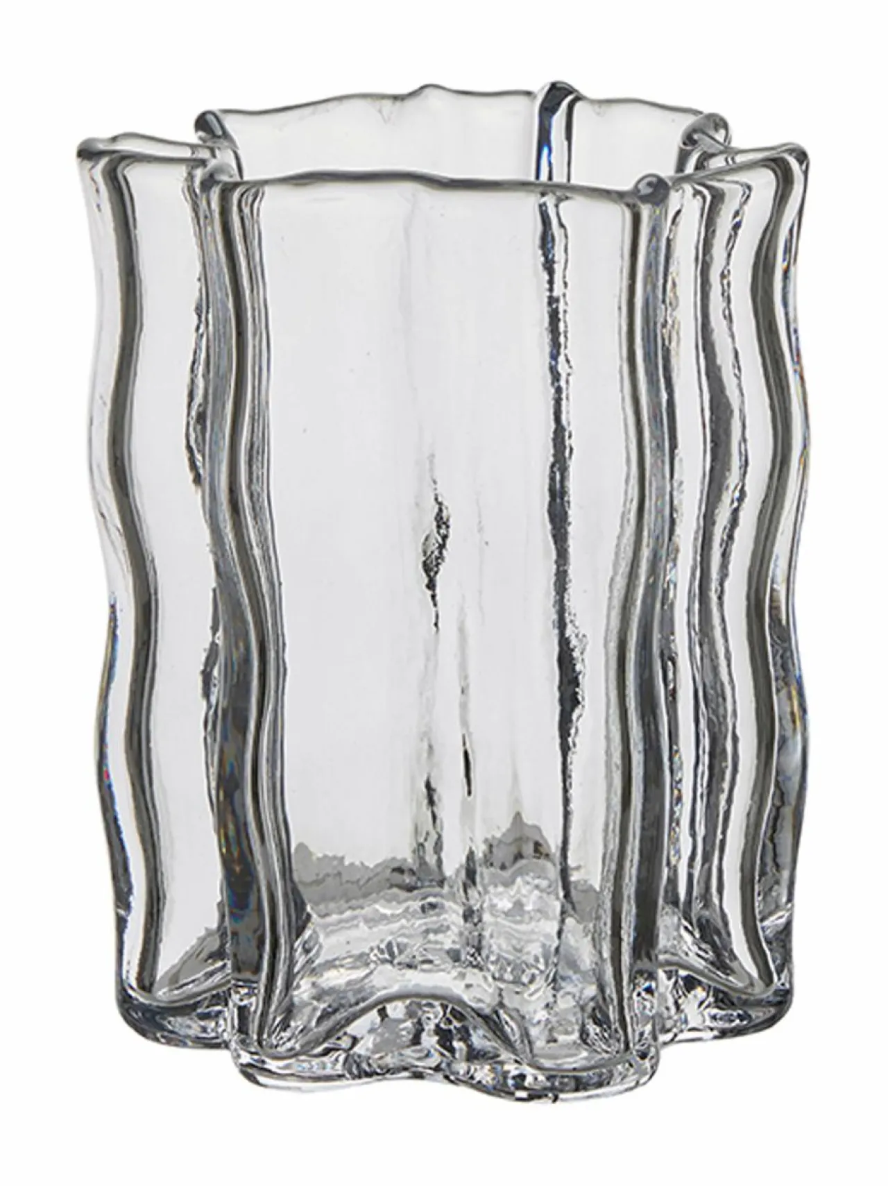 Ruukut & Istutusastiat<Wikholm Form Silke-lasimaljakko 12 x 15 cm CLEAR