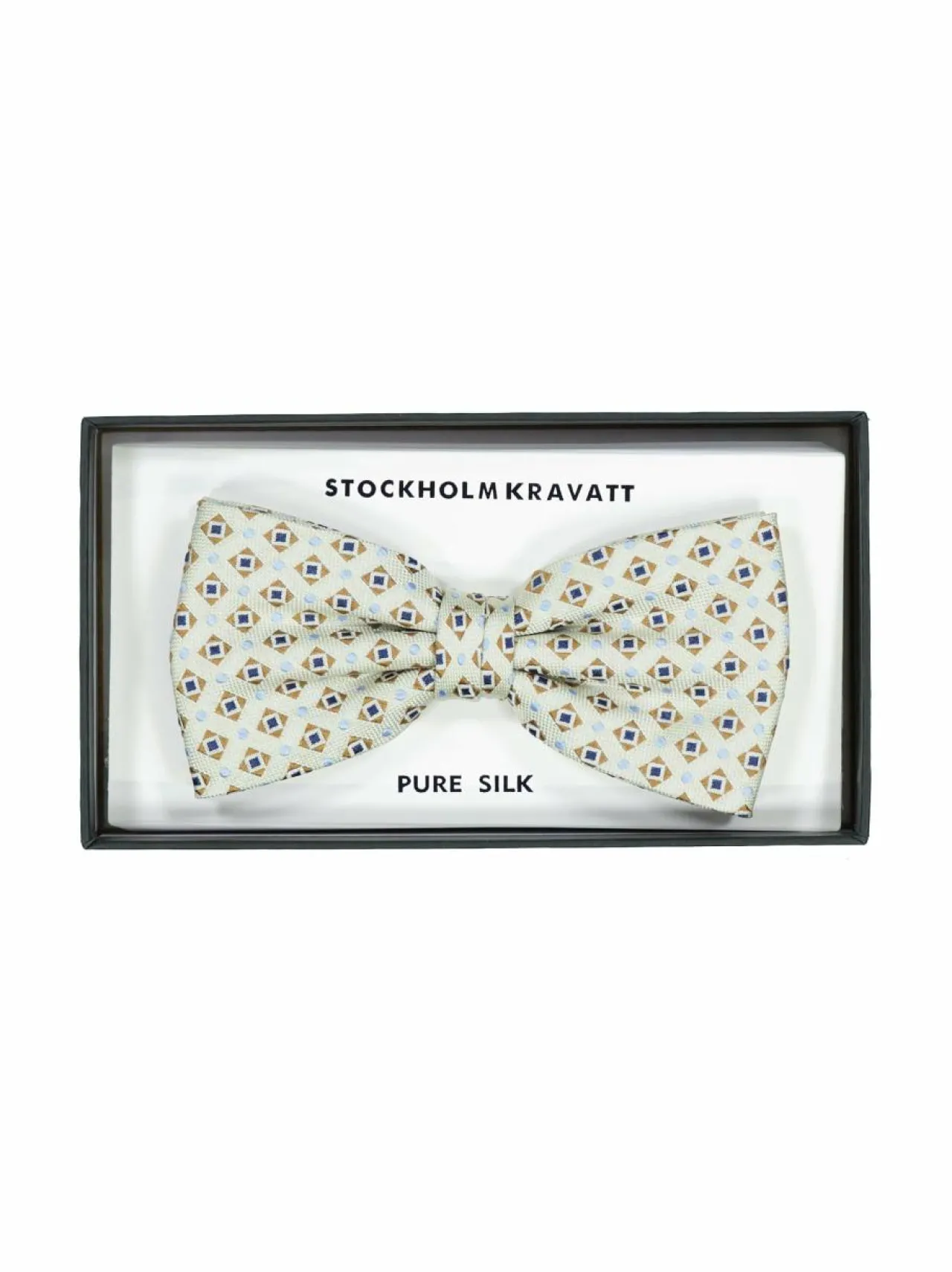 Solmiot & Asusteet<Stockholm Kravatt Silkkirusetti M24D LIGHT GREEN