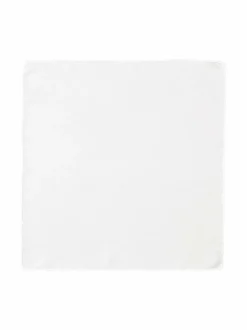 Solmiot & Asusteet<Stockholm Kravatt Silkkitaskuliina 001 WHITE