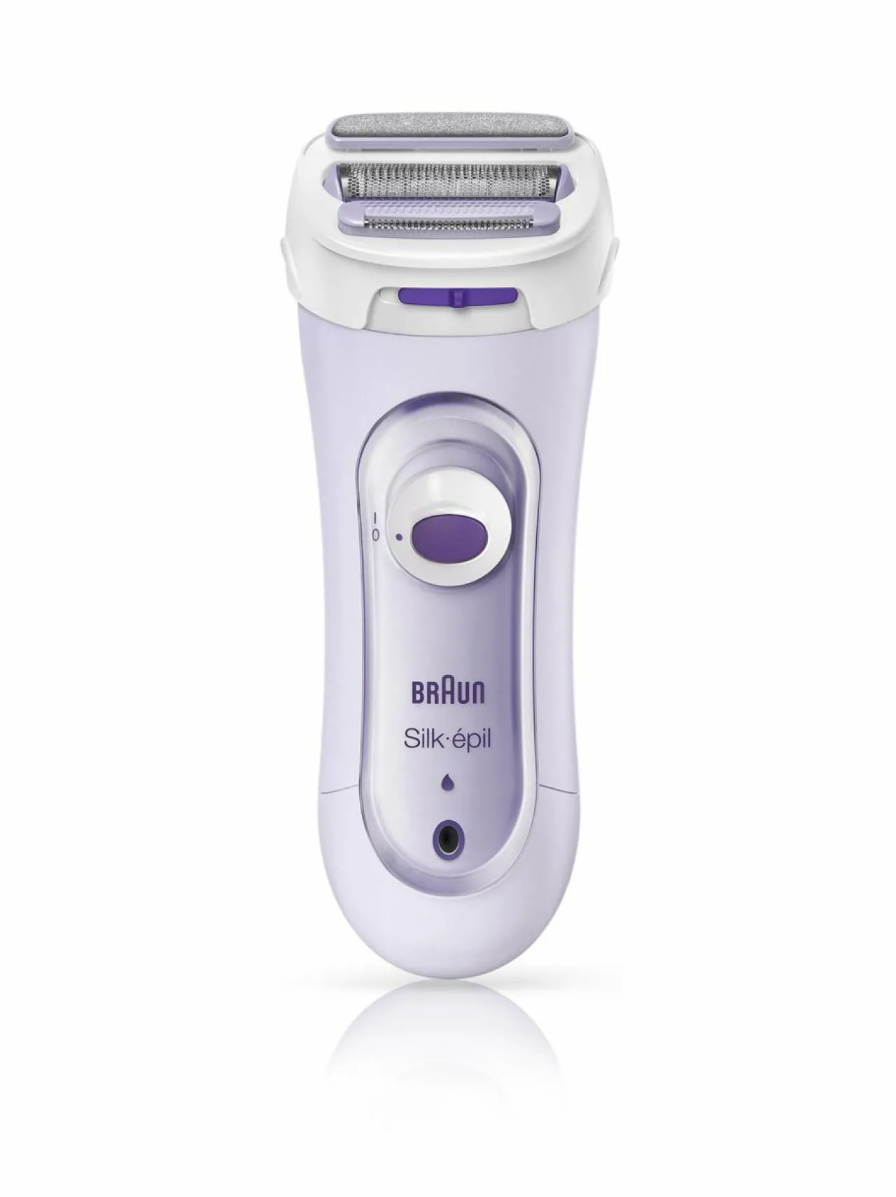 Ihokarvanpoisto<Braun Silk-épil Lady Shaver 5-560 3-in-1 -ladyshaver, trimmeri ja kuorintajärjestelmä LILA
