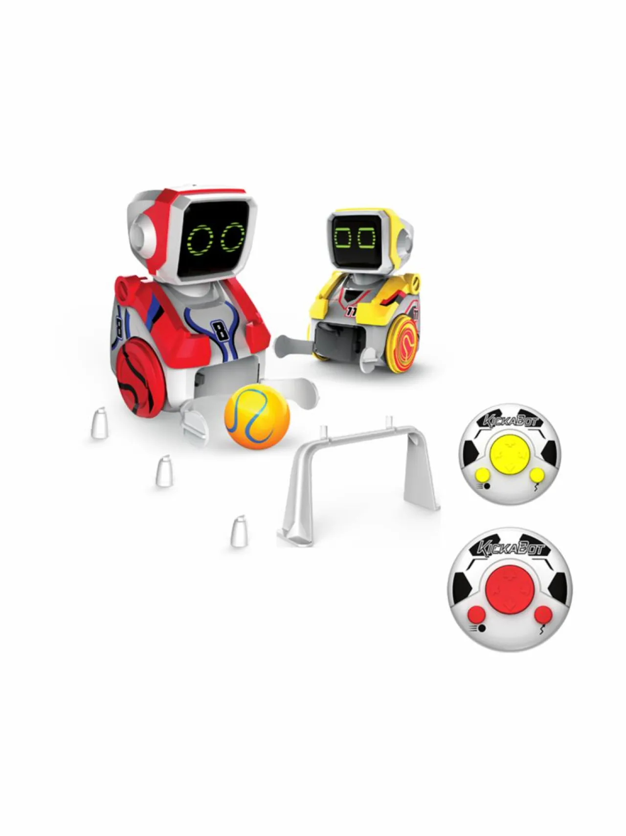 Figuurit & Interaktiiviset Lelut<SILVERLIT -robotin Kickabot kaksoispakkaus