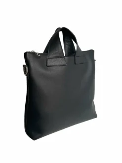 Shopperit<NO/AN Simo Tote -nahkalaukku BLACK