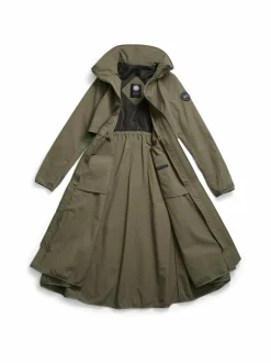 Urheilutakit<Canada Goose Sinclair Long -takki 1664 SMOKEY SAGE SAUGE FUMÉE