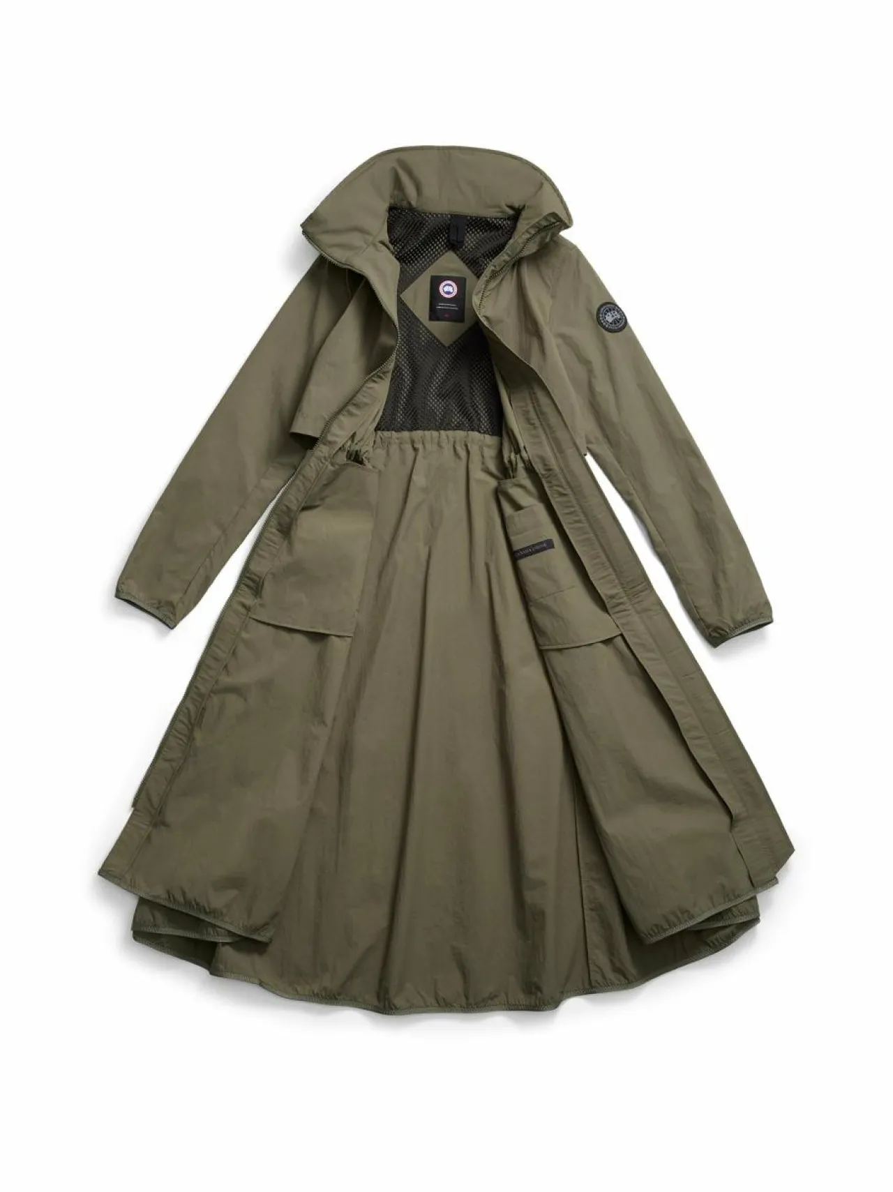 Urheilutakit<Canada Goose Sinclair Long -takki 1664 SMOKEY SAGE SAUGE FUMÉE