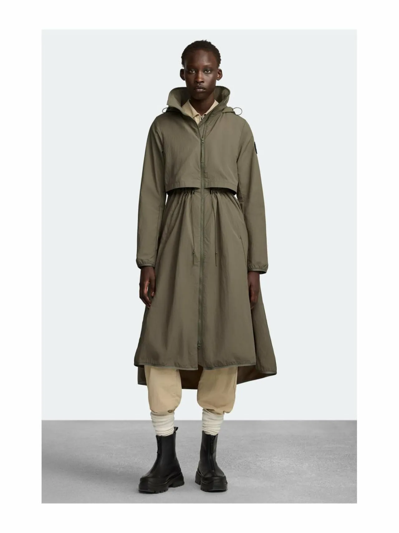 Urheilutakit<Canada Goose Sinclair Long -takki 1664 SMOKEY SAGE SAUGE FUMÉE