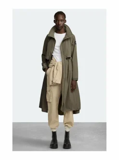 Urheilutakit<Canada Goose Sinclair Long -takki 1664 SMOKEY SAGE SAUGE FUMÉE