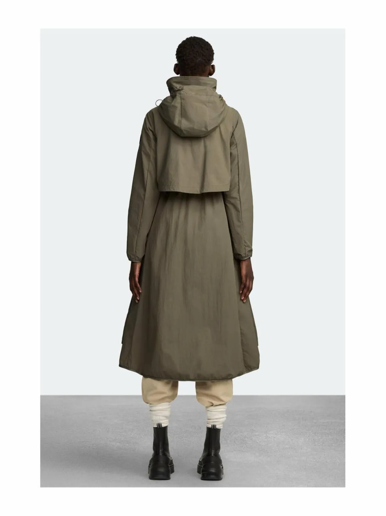 Urheilutakit<Canada Goose Sinclair Long -takki 1664 SMOKEY SAGE SAUGE FUMÉE
