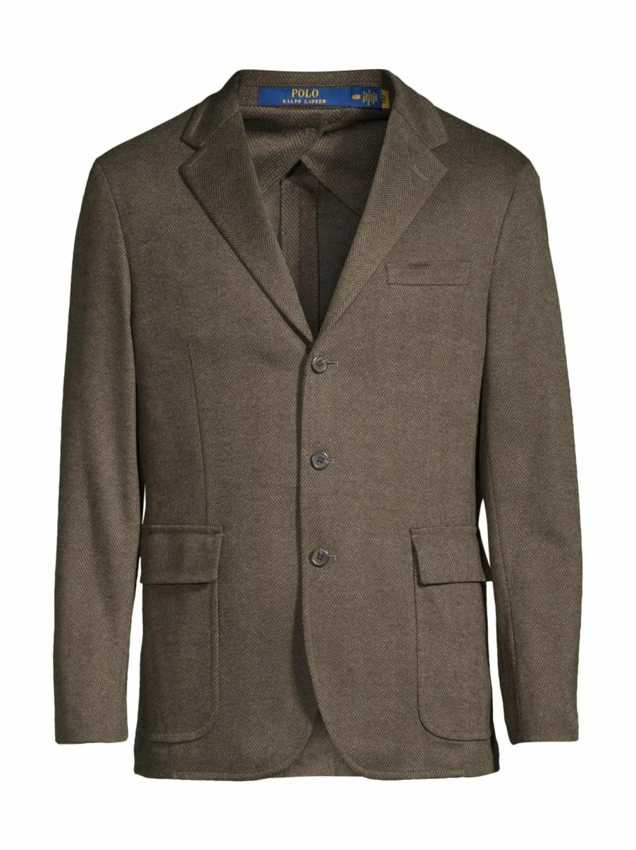 Bleiserit<Polo Ralph Lauren Single Breasted Sportcoat -bleiseri OLIVE/BROWN MULTI