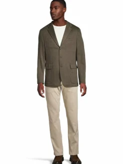 Bleiserit<Polo Ralph Lauren Single Breasted Sportcoat -bleiseri OLIVE/BROWN MULTI