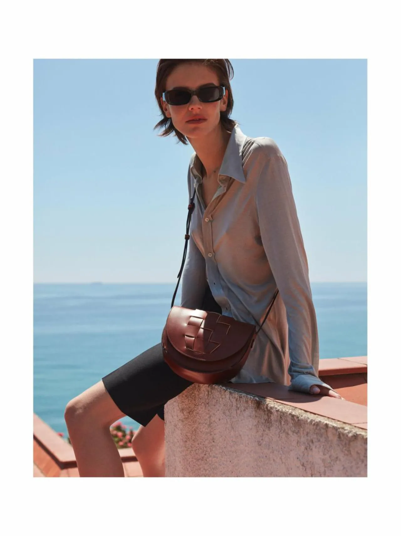 Käsilaukut<HEREU Sinia Satchel Bag -nahkalaukku TAN