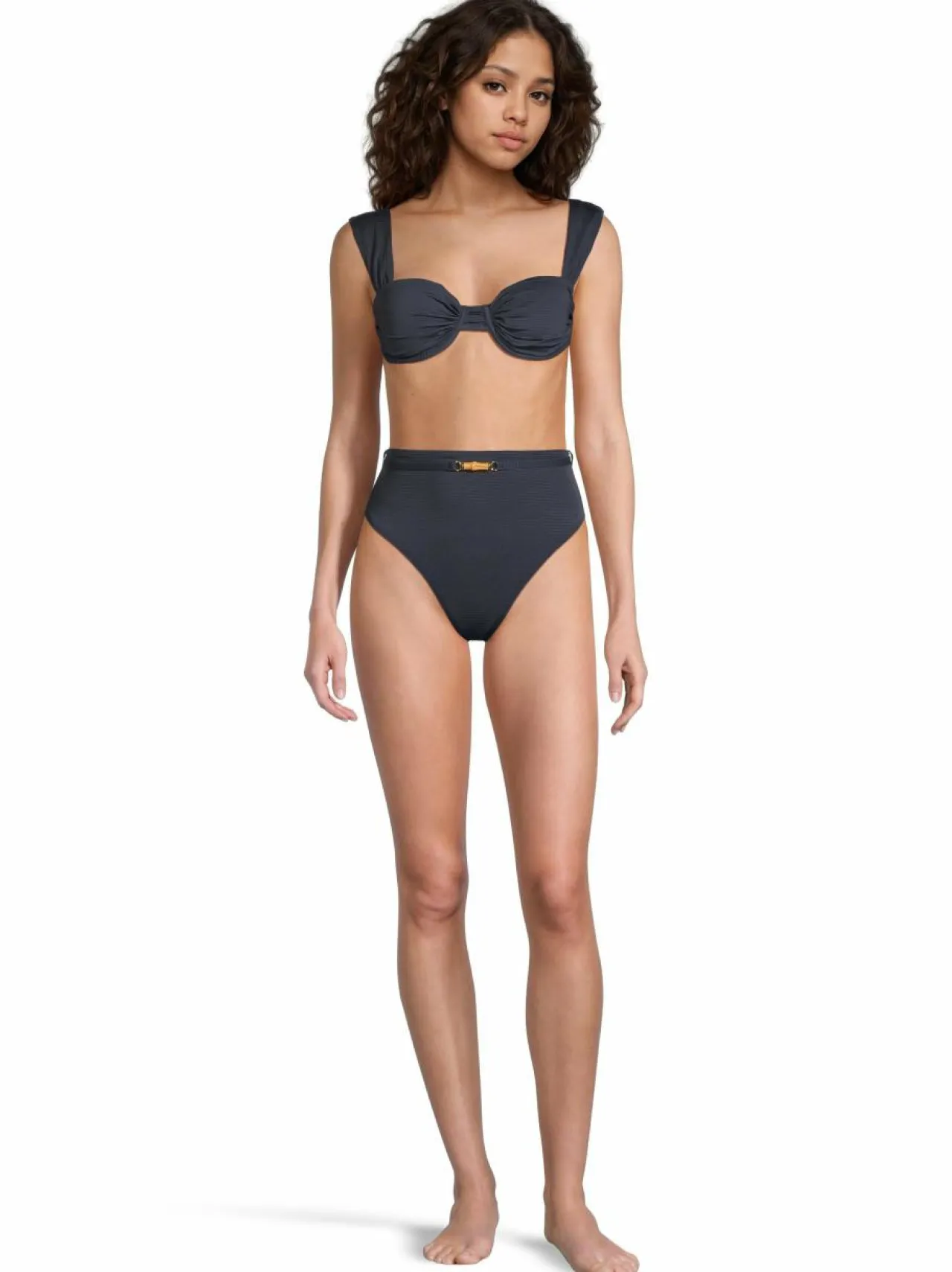 Uima-Asut<Malina Sirine-kaarituellinen bikiniyläosa BLUE