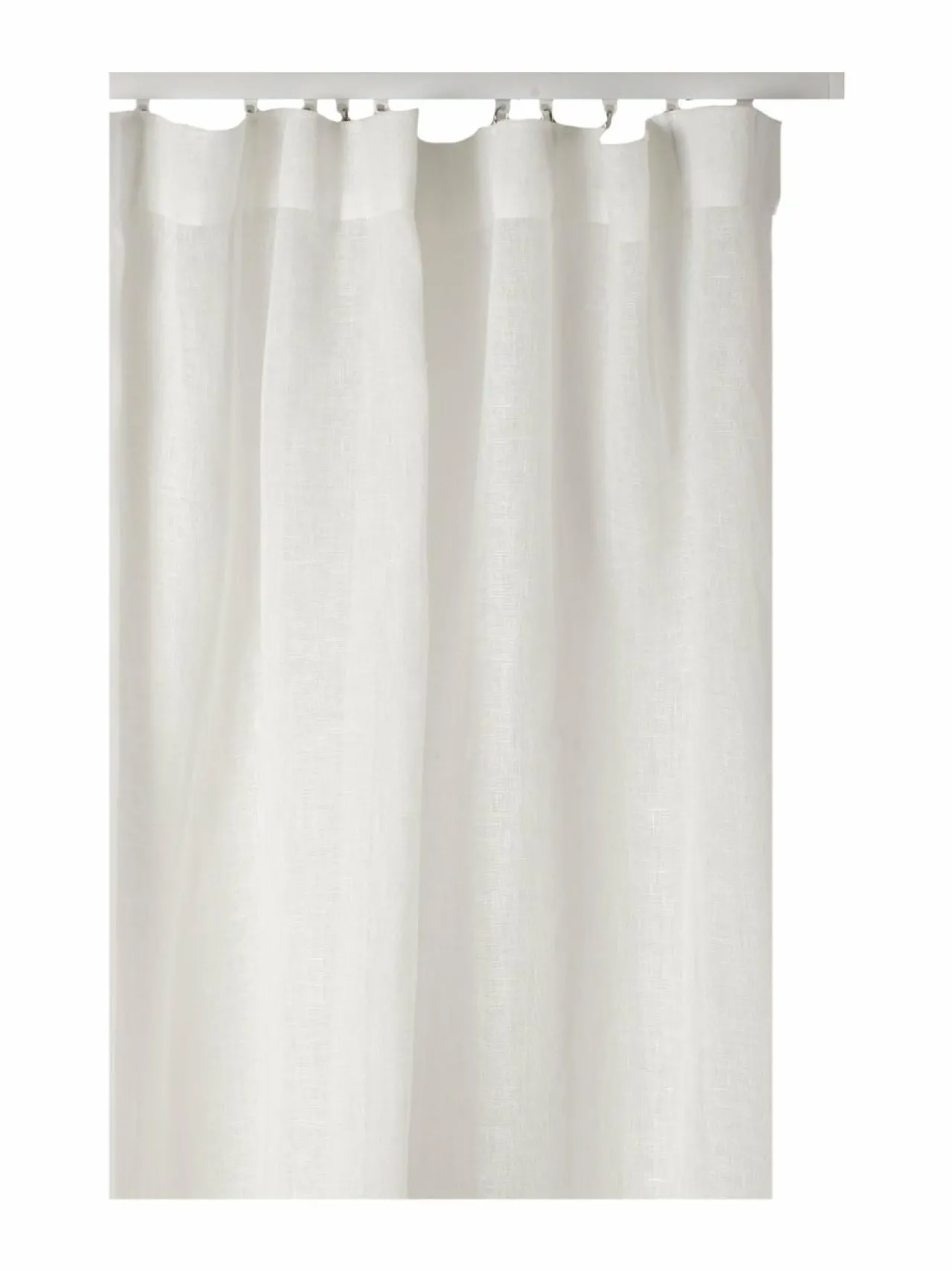 Valmisverhot<Himla Sirocco-pellavaverho WHITE