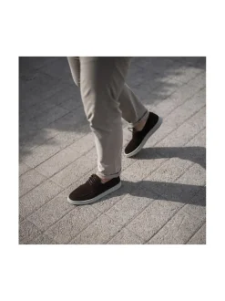Kävelykengät & Loaferit<Pomar SIRRI Miesten nauhakengät BROWN SUEDE