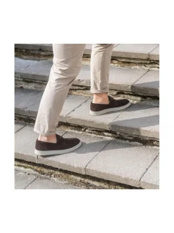 Kävelykengät & Loaferit<Pomar SIRRI Miesten nauhakengät BROWN SUEDE