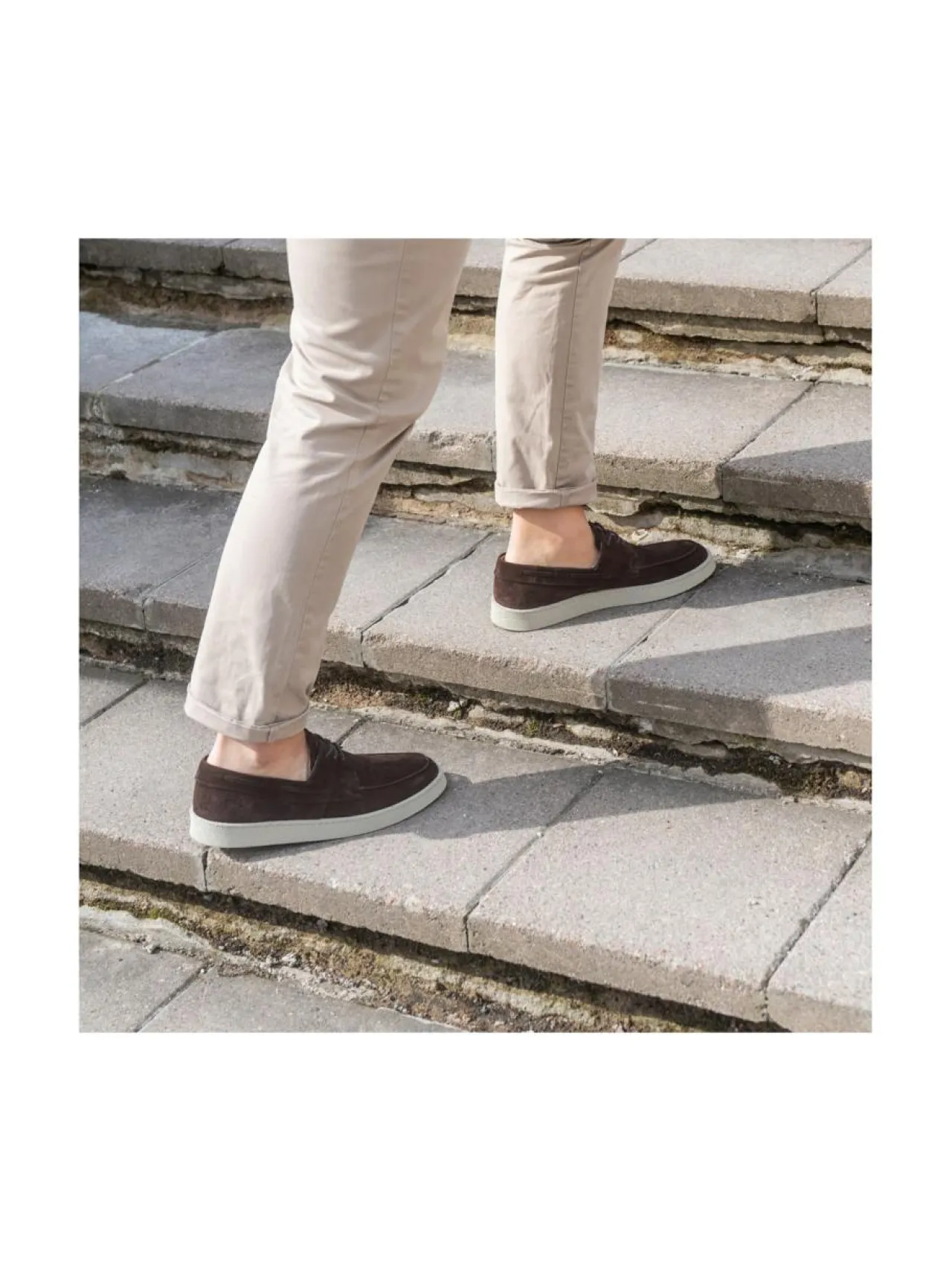 Kävelykengät & Loaferit<Pomar SIRRI Miesten nauhakengät BROWN SUEDE