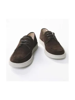 Kävelykengät & Loaferit<Pomar SIRRI Miesten nauhakengät BROWN SUEDE