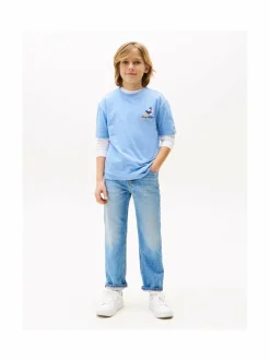 Farkut|Farkut<Tommy Hilfiger Skater Light Wast -farkut 1A5 VINTAGEMEDCOMF