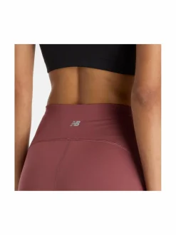Urheiluhousut & Treenitrikoot<New Balance Sleek Pocket -treenitrikoot WAD WASHED BURGUNDY