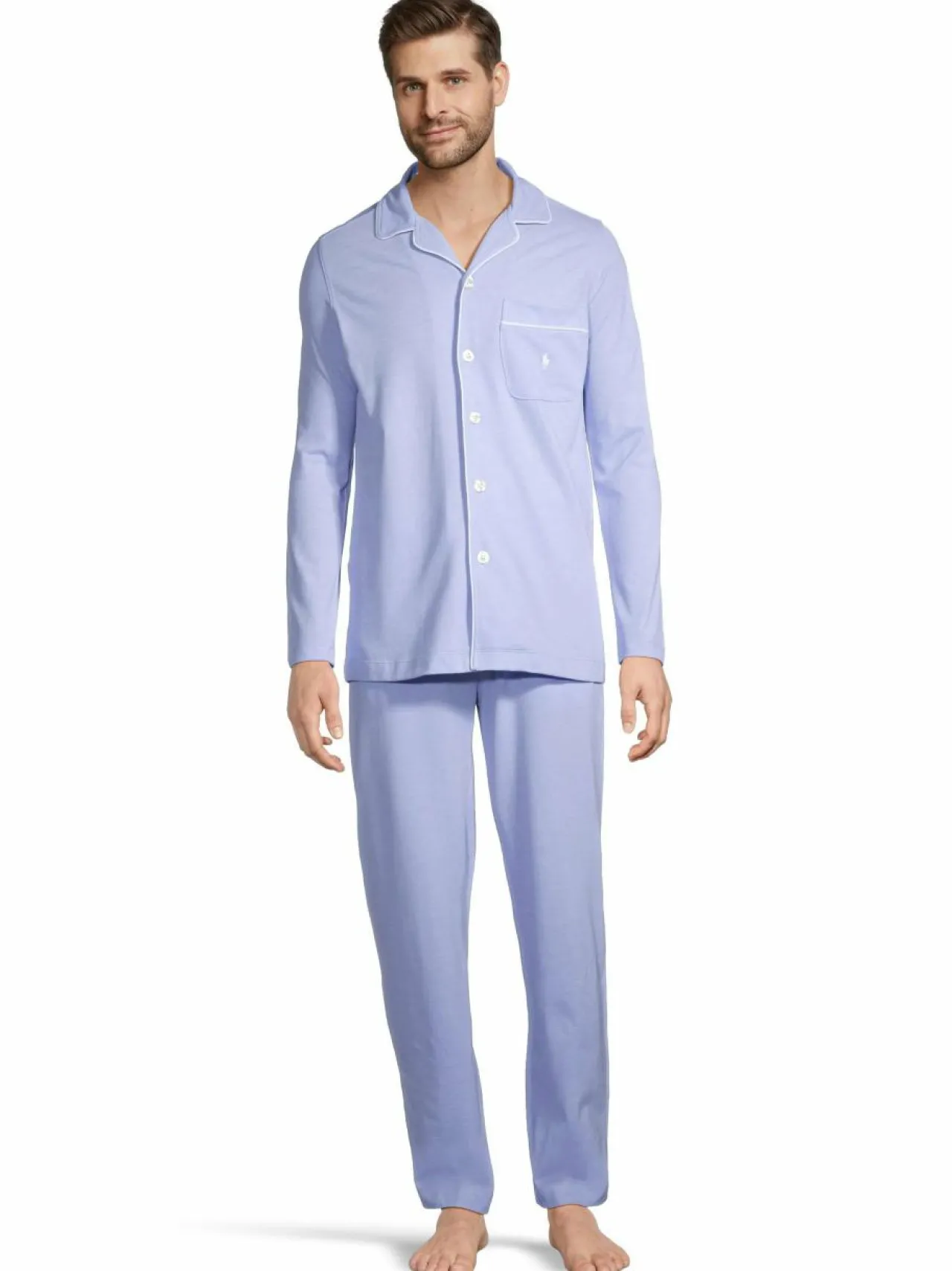 Pyjamat & Kylpytakit<Polo Ralph Lauren Sleep Set -pyjama 2-osainen BSR BLUE