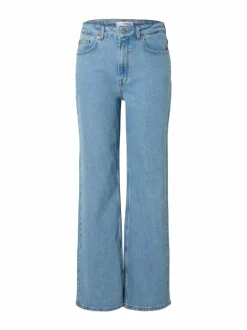 Farkut<Selected SlfAlice-farkut LIGHT BLUE DENIM