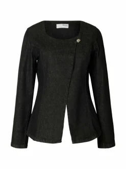 Selected SlfCora U-neck -farkkutakki^ Bleiserit & Jakut